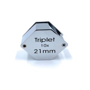 10x Hexagon Lens Eye Loupe 21mm