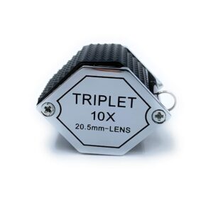 10x Rubber Grip Hexagon Lens Eye Loupe 20.5mm