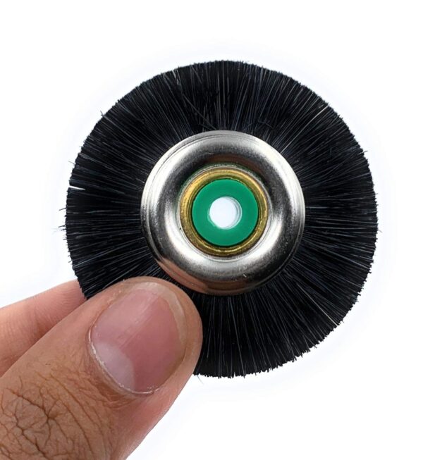 Black Nylon Polishing Brush - Image 2