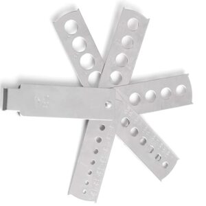 Jewelry Measuring Ruler Tool, Multipurpose Diamond Stone Gem Gauge