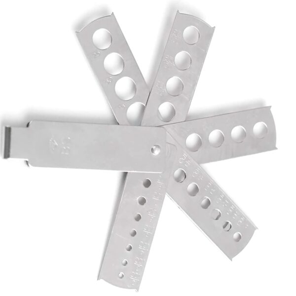 Jewelry Measuring Ruler Tool, Multipurpose Diamond Stone Gem Gauge - Image 2