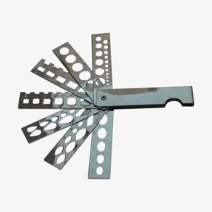Jewelry Measuring Ruler Tool, Multipurpose Diamond Stone Gem Gauge