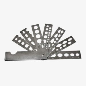 Jewelry Measuring Ruler Tool, Multipurpose Diamond Stone Gem Gauge