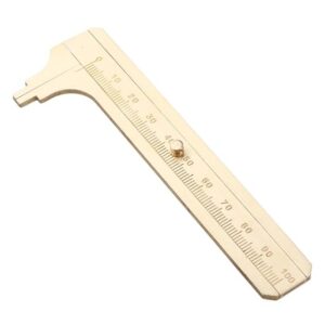 Mini Sliding Gauge Bead Wire Jewelry Measuring Pocket Caliper 100mm
