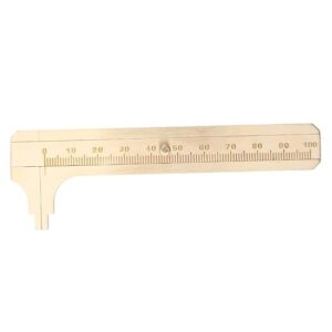 Mini Sliding Gauge Bead Wire Jewelry Measuring Pocket Caliper 100mm