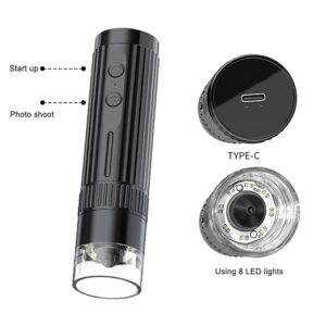 Portable Digital Microscope 50-1000X Magnification