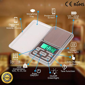 Digital Pocket Scale MH 200gm