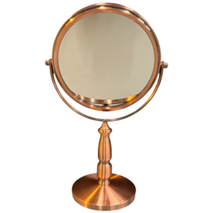 Mirror 8" Round Antique