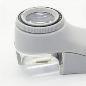 Illuminated Scale Magnifier 8X Magnifier Glass