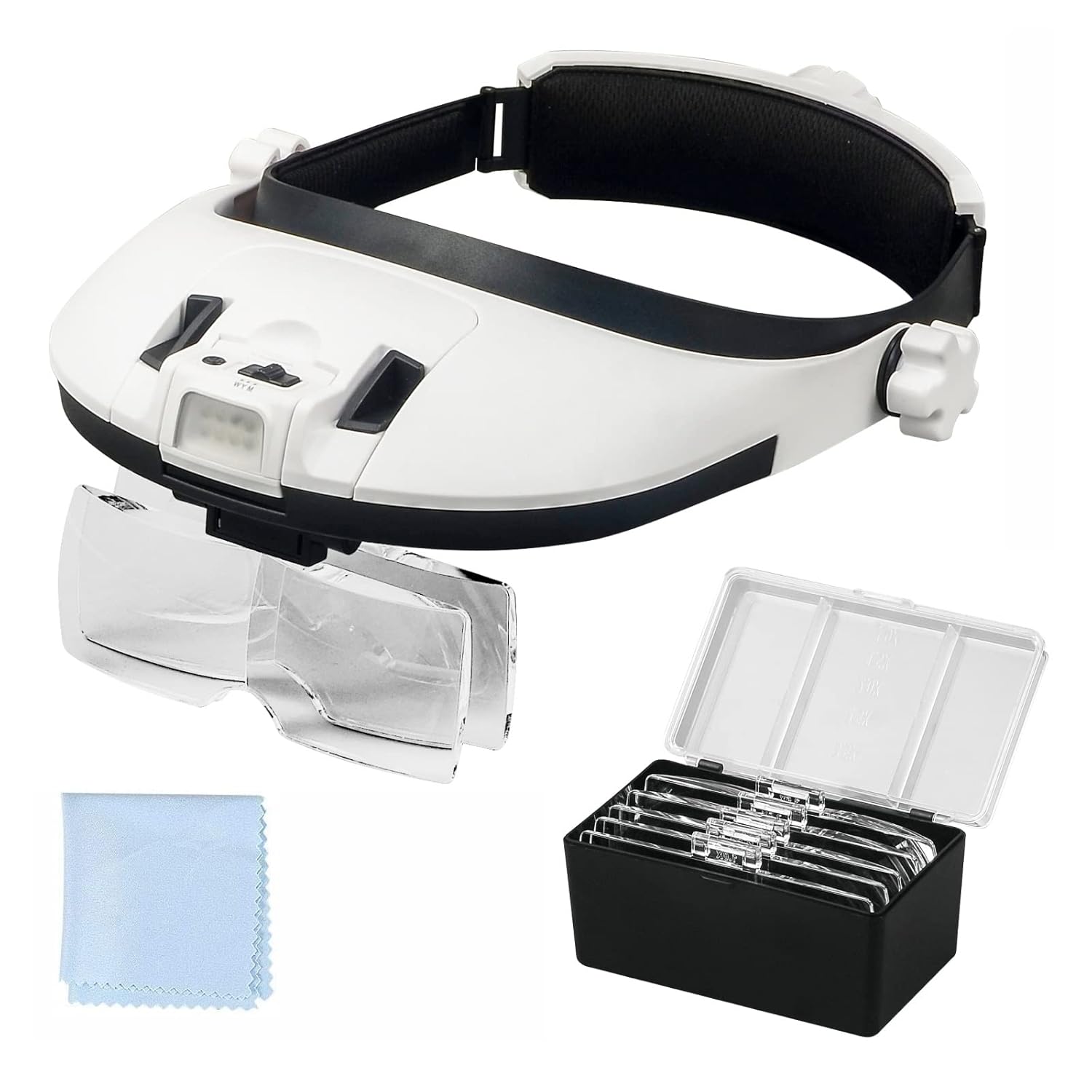 Large Lens Head Magnifier Headband Magnifying Glass