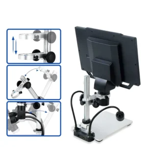 Portable Digital Microscope 9 inch LCD Display, 10MP, 2000x