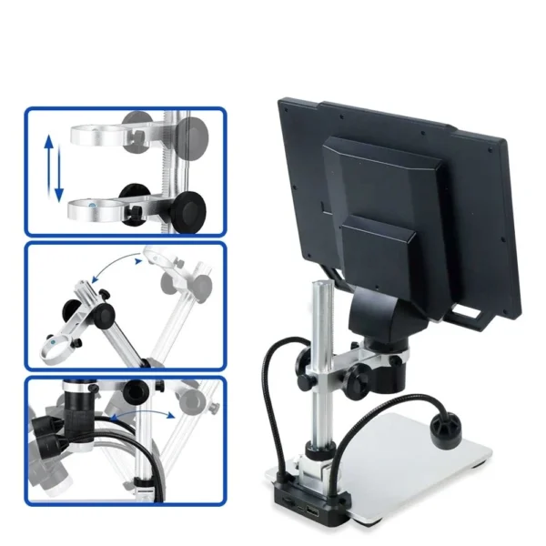 Portable Digital Microscope 9 inch LCD Display, 10MP, 2000x - Image 4