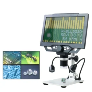 Portable Digital Microscope 9 inch LCD Display, 10MP, 2000x