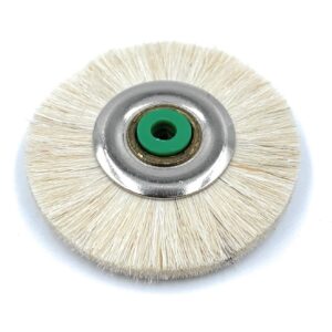 Soft White Nylon Bristle Polishing Brush