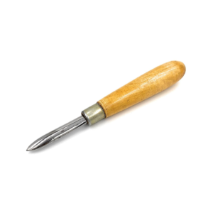 Steel Burnisher Straight with Wooden Handle