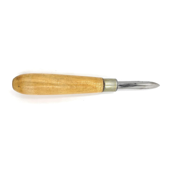 Steel Burnisher Straight with Wooden Handle - Image 3