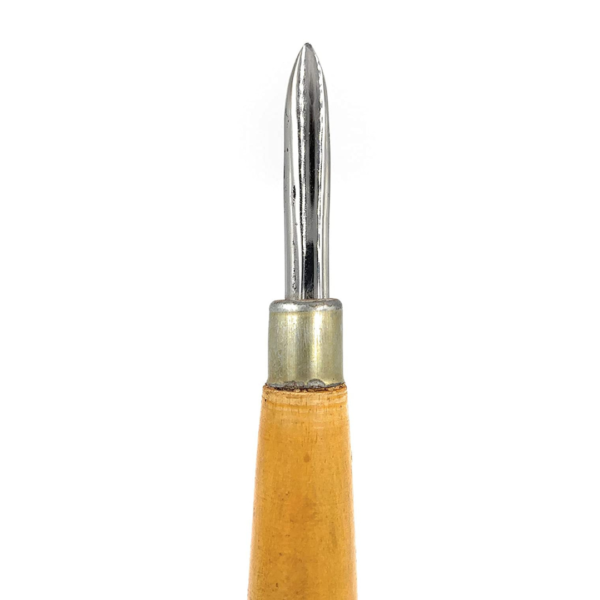Steel Burnisher Straight with Wooden Handle - Image 2