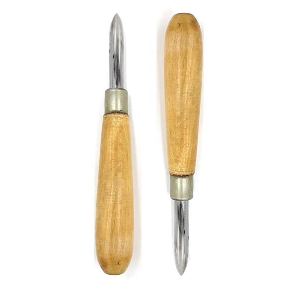 Steel Burnisher Straight with Wooden Handle - Image 4