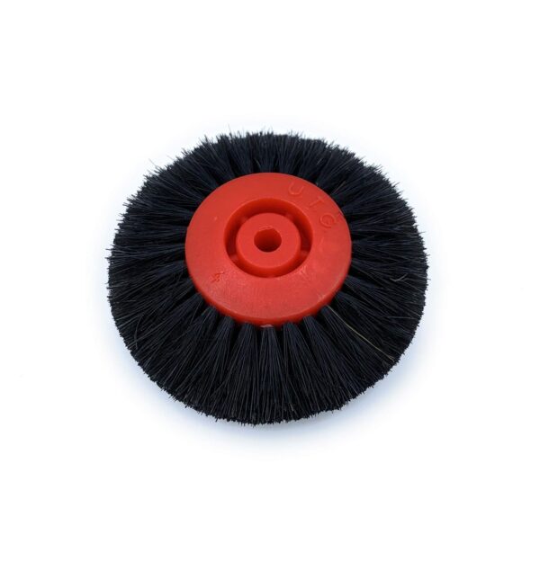 Stiff Black Nylon Bristle Polishing Brush