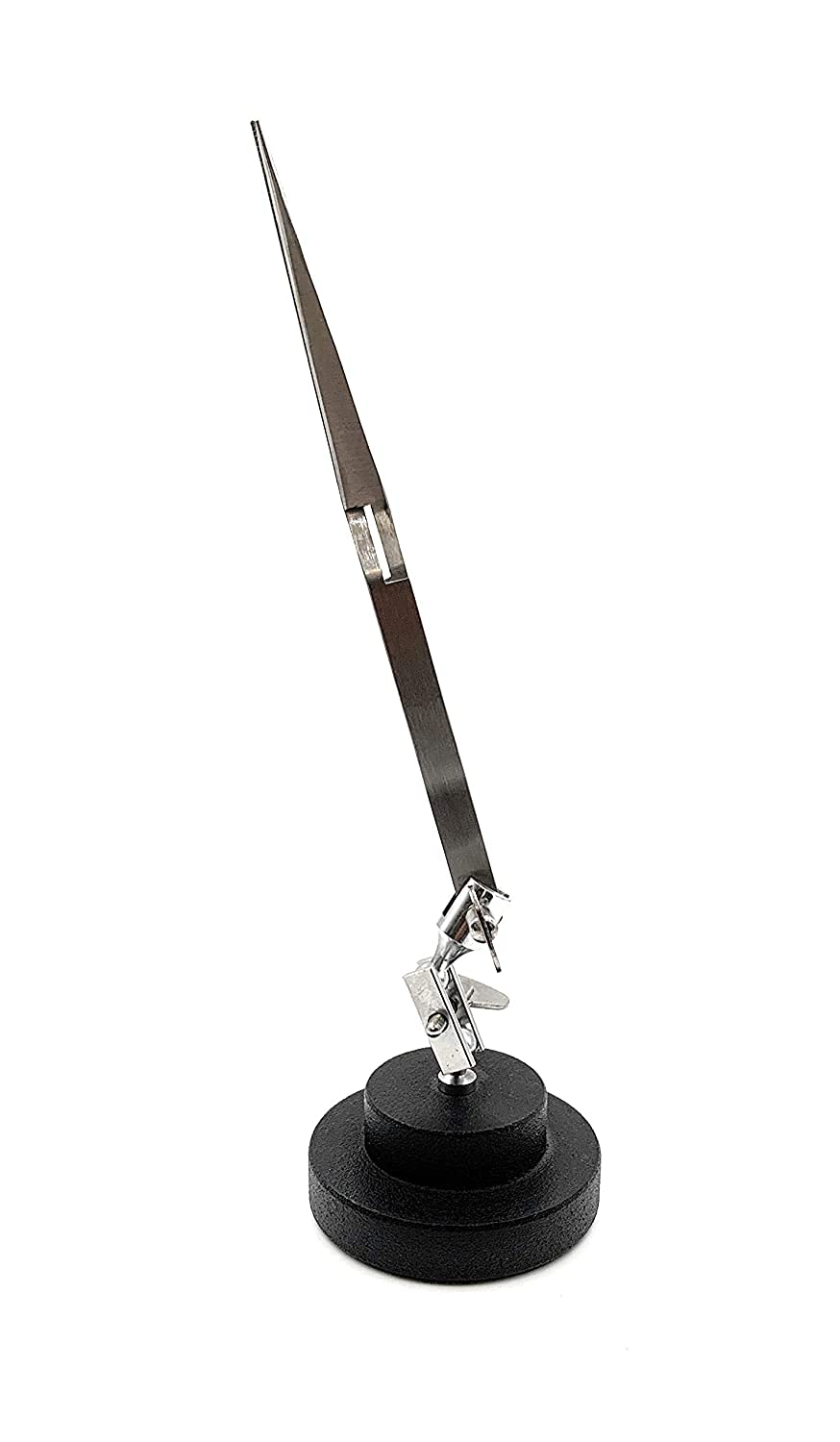 Third Hand Round Base & Cross-Locking Tweezer - Image 3