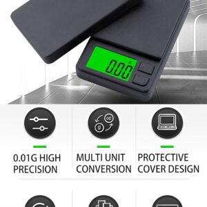 Weigh Gram Scale Digital Pocket Scale 1000g x 0.01g