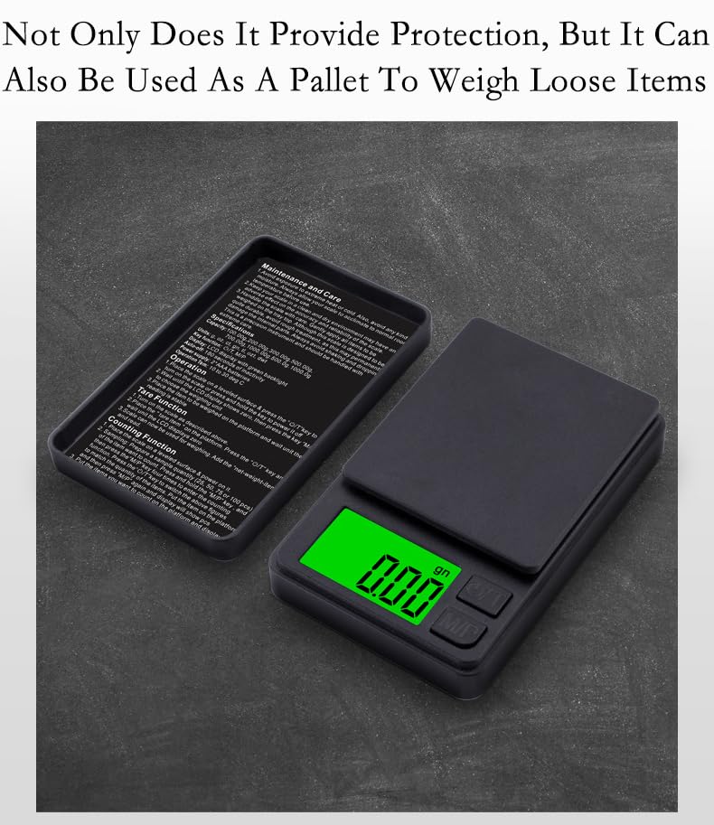 Weigh Gram Scale Digital Pocket Scale 1000g x 0.01g - Image 8