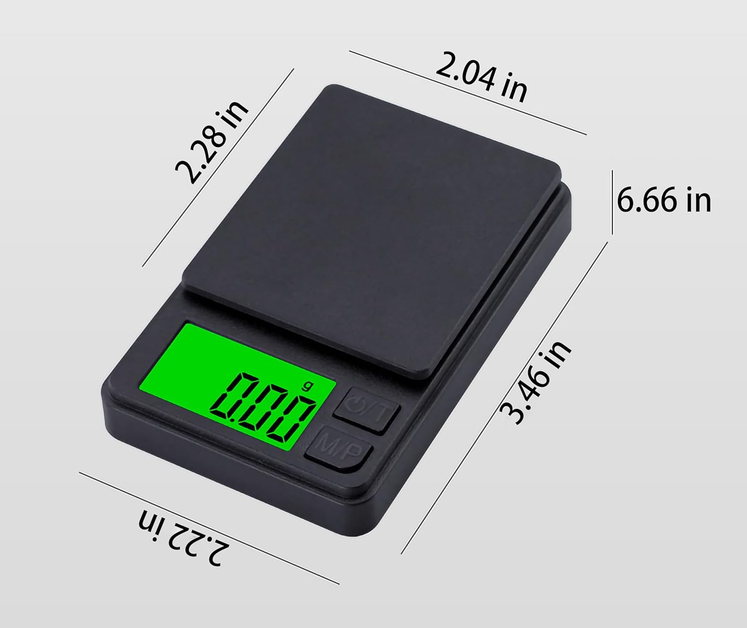 Weigh Gram Scale Digital Pocket Scale 1000g x 0.01g - Image 3