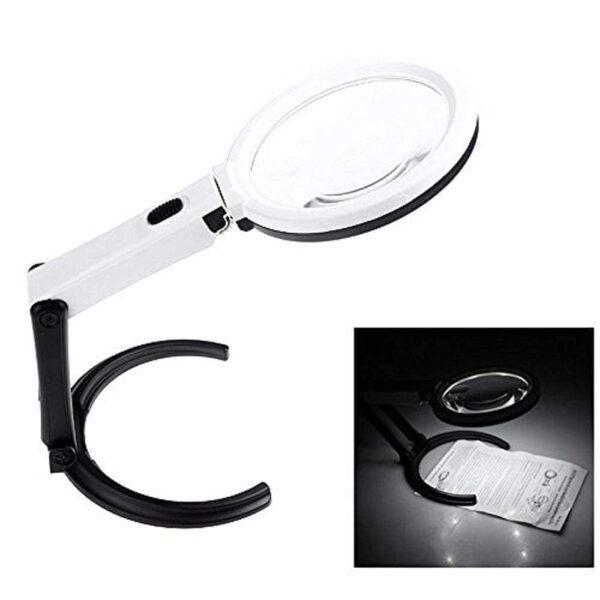 10 LED plug in desk type handheld dual purpose Magnifier - Image 4