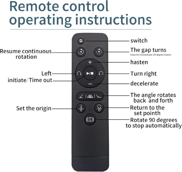 3 in 1 Turn Table (Rotation) with Remote - Image 7