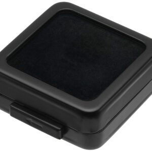 1.5x1.5 Metal Lock Dabby Black