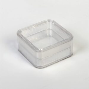 Practical Elasticity Membrane Jewelry Store Box Transparent