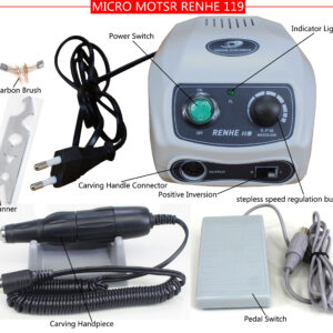 RENHE 119 35K RPM Electric Micromotor Dental Lab Micro Motor Handpiece Rotary Drill