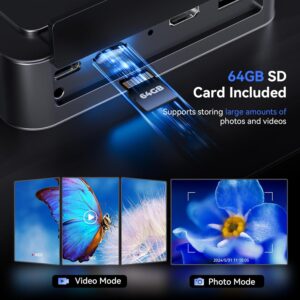 2500x 10.1inch with 3 Lens Digital Microscope