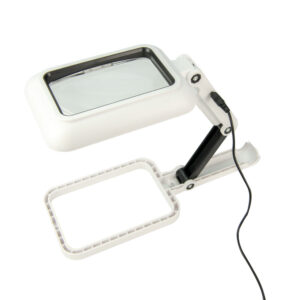 3x Foldable Magnifier with 18 LED Light