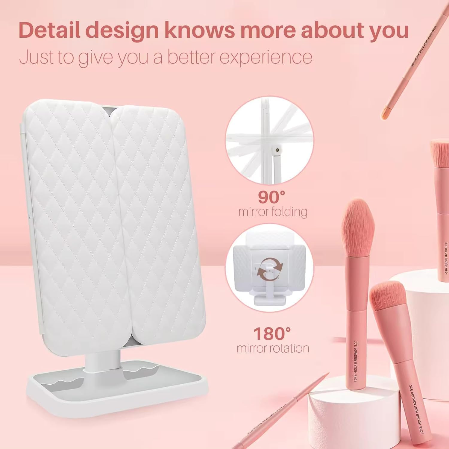 Vanity Mirror with Lights - Image 5