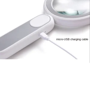 Handheld Magnifying Glass with 21 LED