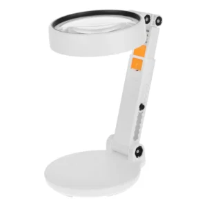 Magnifier with 6 LED