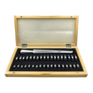 Ring Sizing Set Including Ring Stick & Ring Sizer Gauge