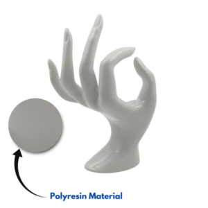 Table Top Jewelry Display Ring Hand Statue Stand