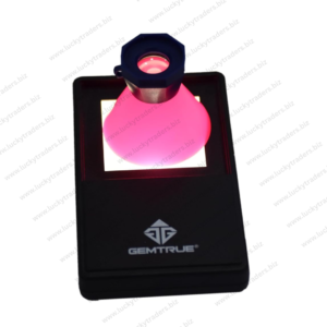 Pink Hearts & Arrows Ideal Scope
